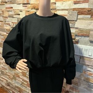 COS Bubble-Hem Sweatshirt